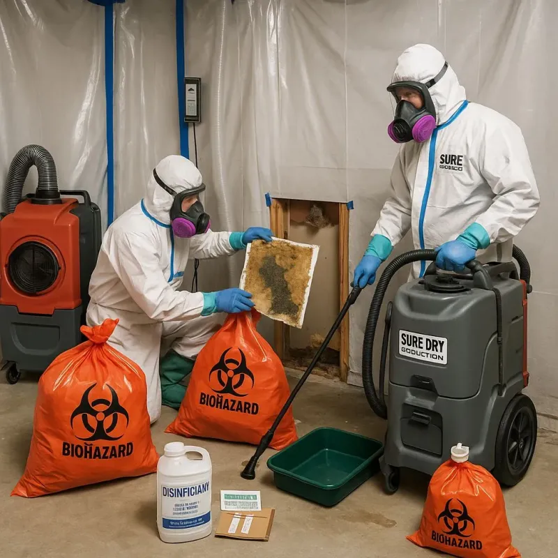 Contaminated Water Handling Protocols process in New Sharon, ME